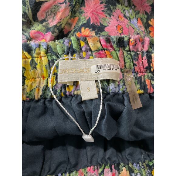 LoveShackFancy Tiered Night Sky Glow Ruffle Skirt Size S